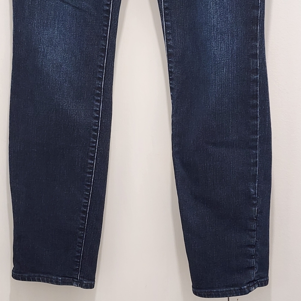 Athleta Sculptek‎ Skinny Jeans Dark Wash Women's Size 10 - Picture 3 of 11